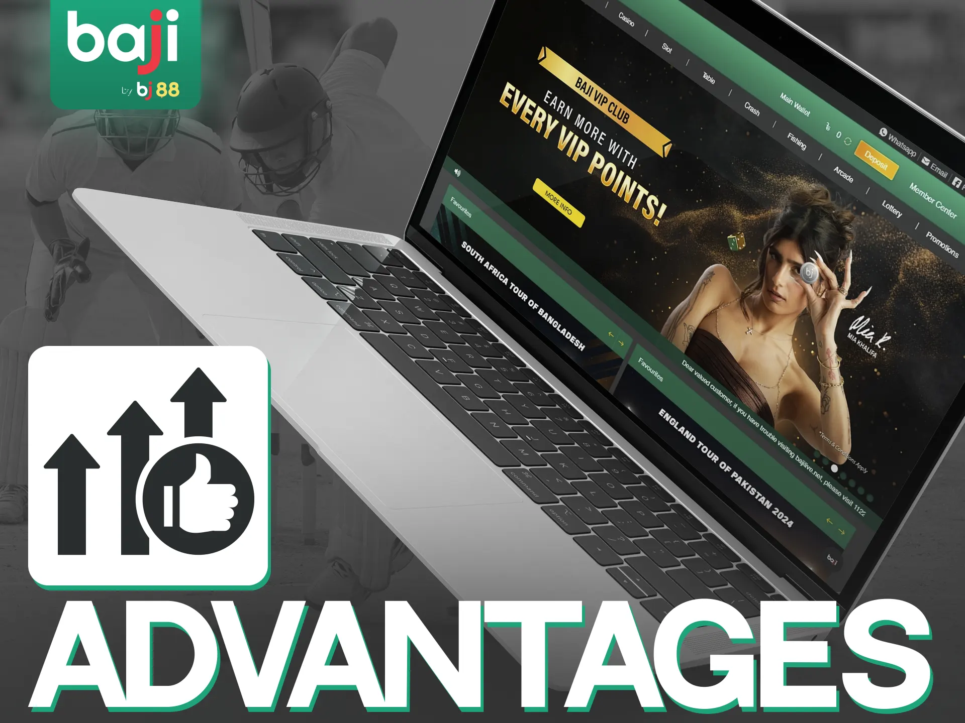 Baji Live advantages of playing