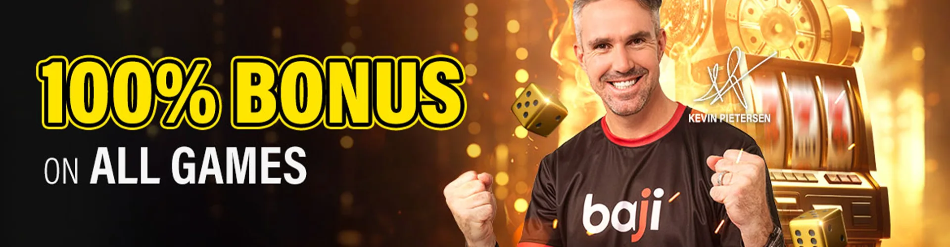 General Casino Bonus is waiting for you on the Baji Live website.