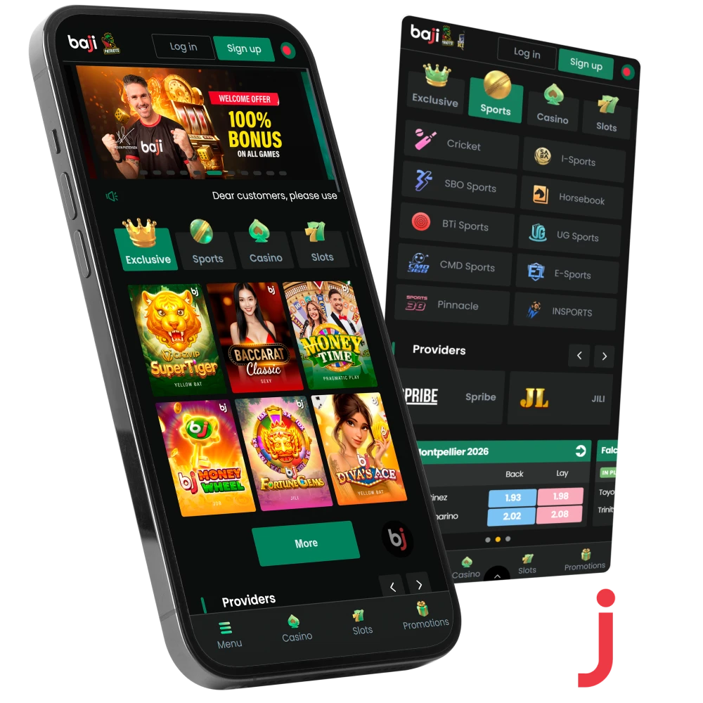 Download the Baji Live App for Android and iOS to claim your bonus.