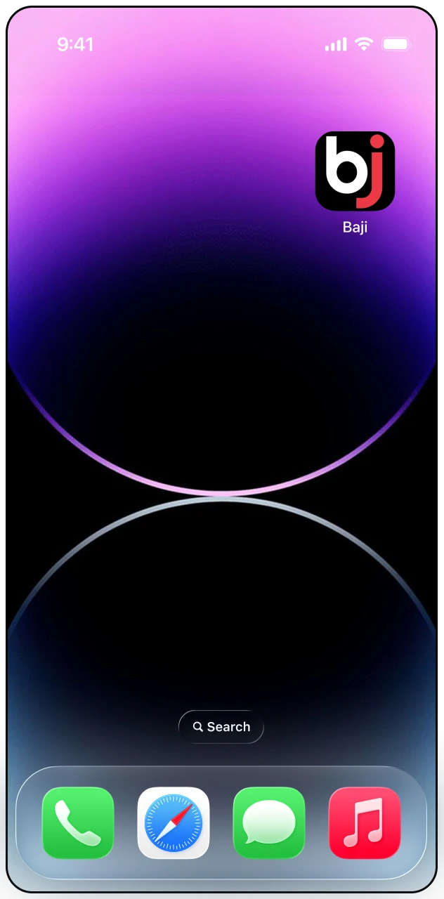 Begin exploring the features and games on the Baji Live iOS platform.