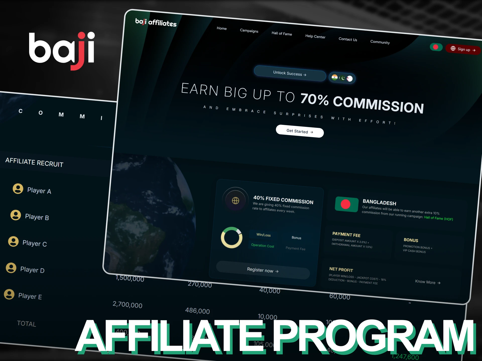 Join the Baji Live affiliate program and start earning high commissions.