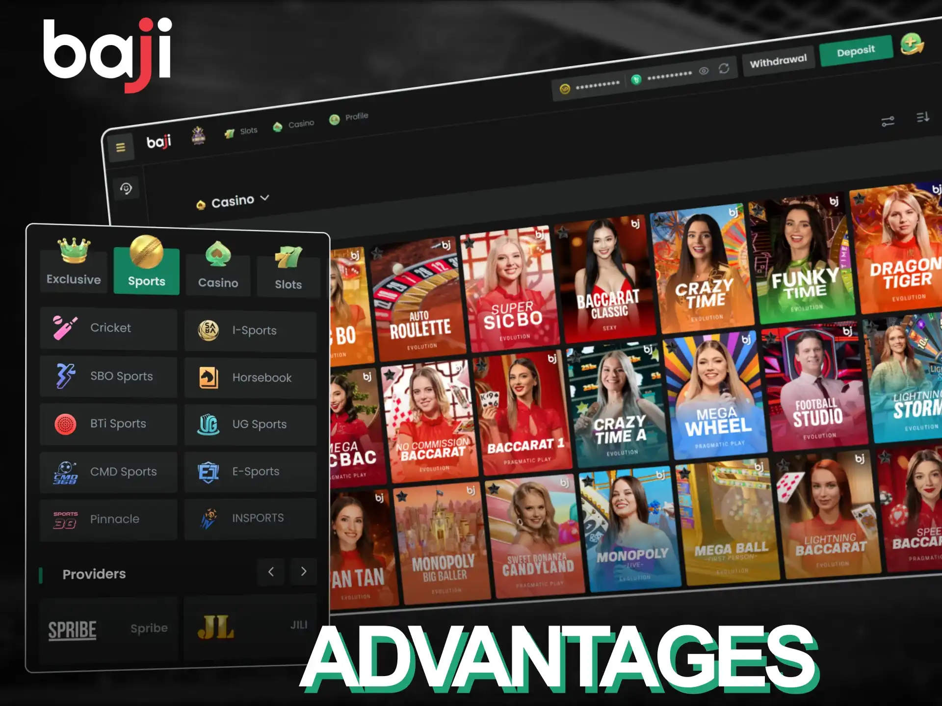Discover the key advantages of playing at Baji Live for a premium experience.