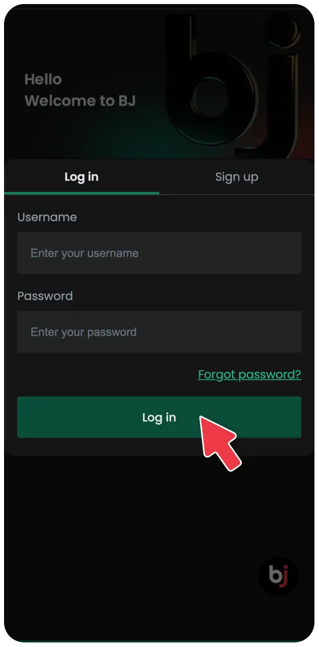 Launch the app and log in to your account to start playing your favorite casino games on Baji.