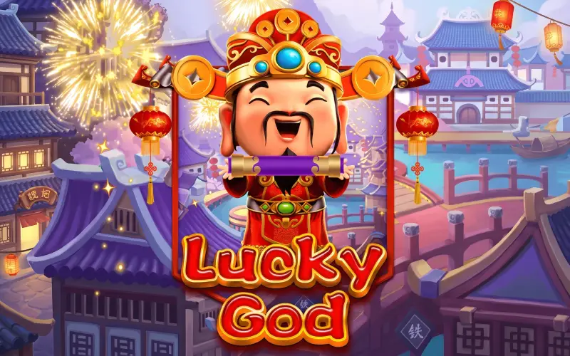 Uncover divine fortune and big rewards playing Lucky God at Baji Casino.