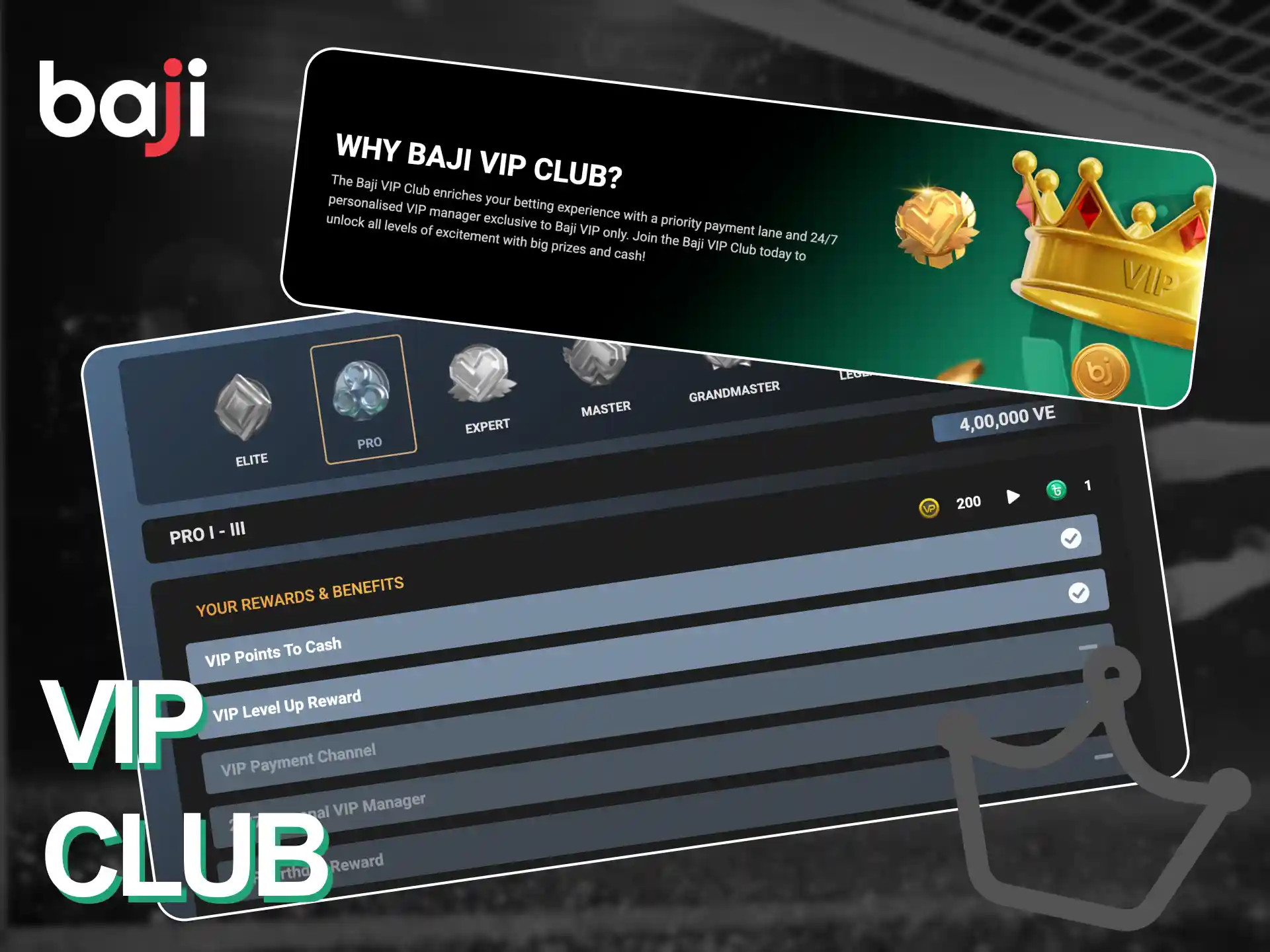 Unlock exclusive rewards, personalized perks, and VIP treatment by joining the Baji Live VIP Club.